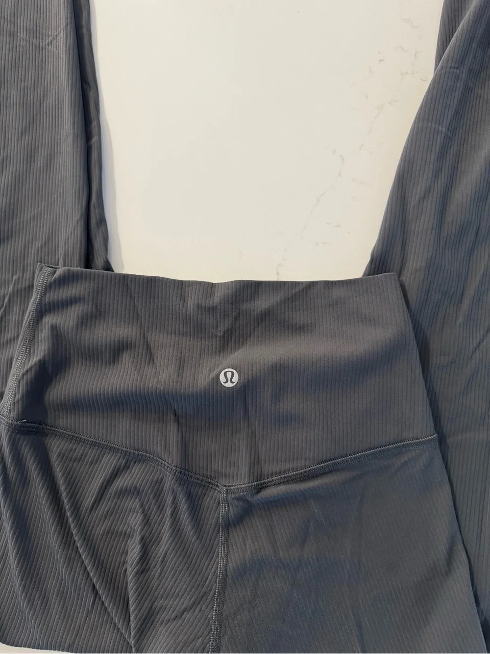lululemon athletica Ribbed Black Leggings